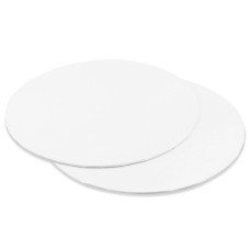 Cake Board rond 25 cm wit - voordeelpak 3st